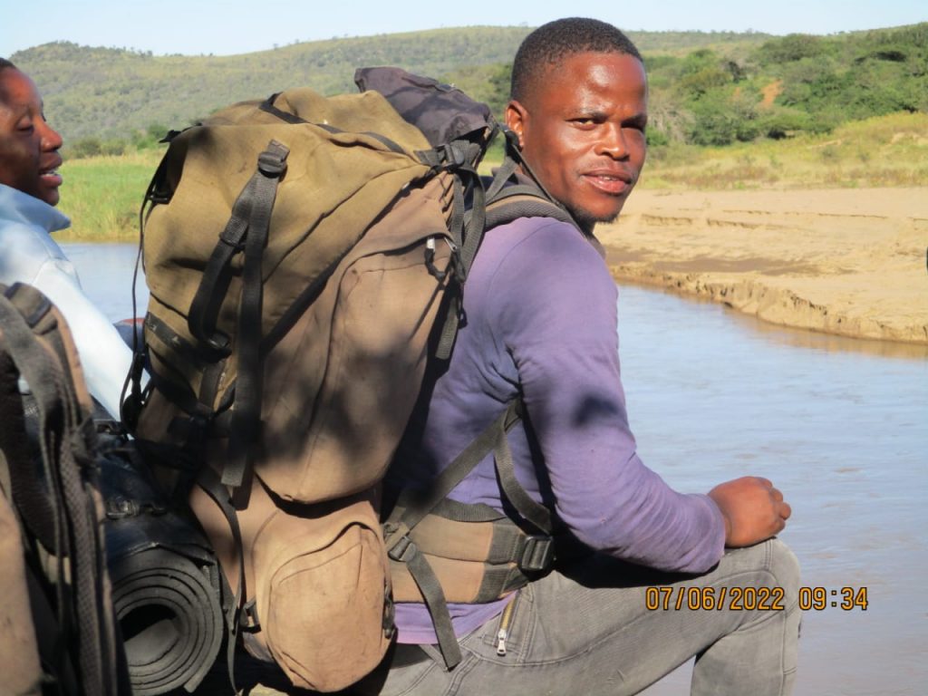 Wildlife ACT Conservation Ambassadors participate in Wilderness Trail in Hluhluwe-iMfolozi Park 