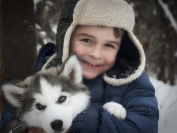 Are Huskies Good with Kids?