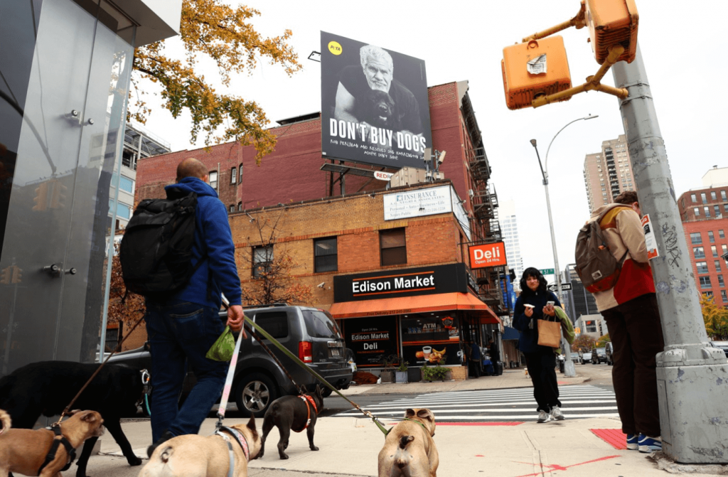 Ron Perlman and His Beloved Dog Bring ‘Adopt, Don’t Buy’ Message to Hell’s Kitchen