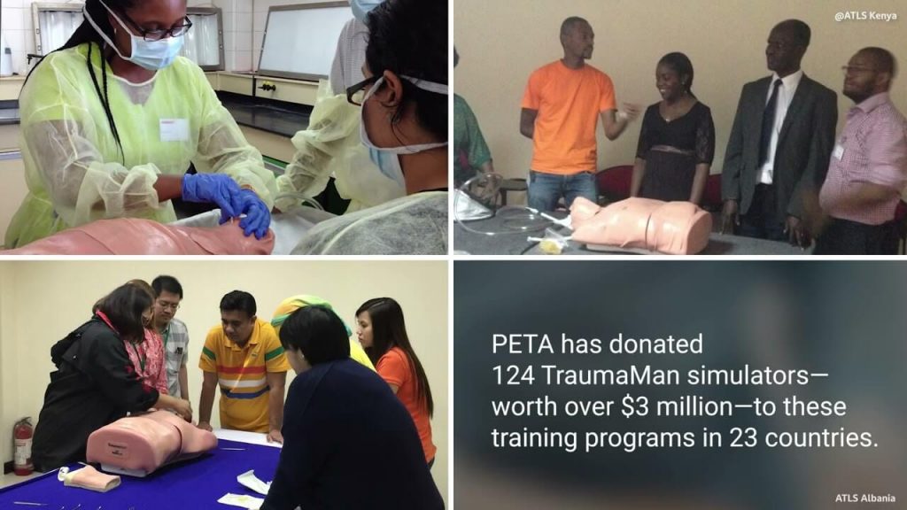 PETA Donates Lifesaving Human Simulators to National Albanian Trauma Program