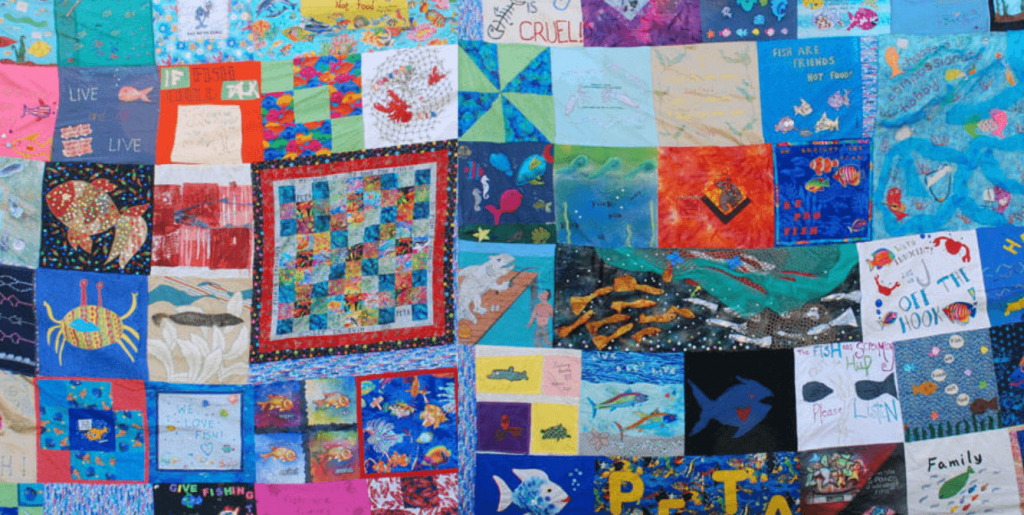 Marlin Mania! Will Local Town Honor Aquatic Animals by Displaying PETA’s Fish Empathy Quilt?