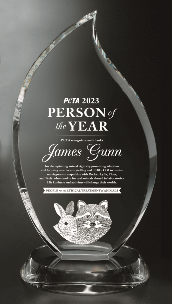 Simply Marvelous: James Gunn Is PETA’s 2023 ‘Person of the Year’