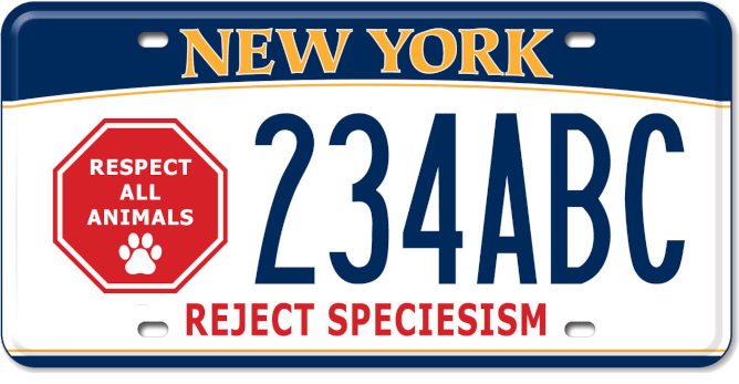 Pro-Animal License Plate Perfect for Holiday Car Buyers