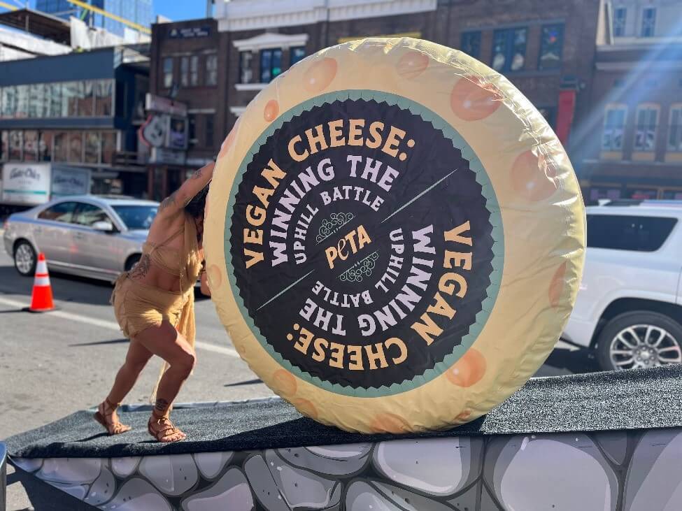 First-Ever Female Sisyphus Brings Uphill Cheese Challenge to Mobile