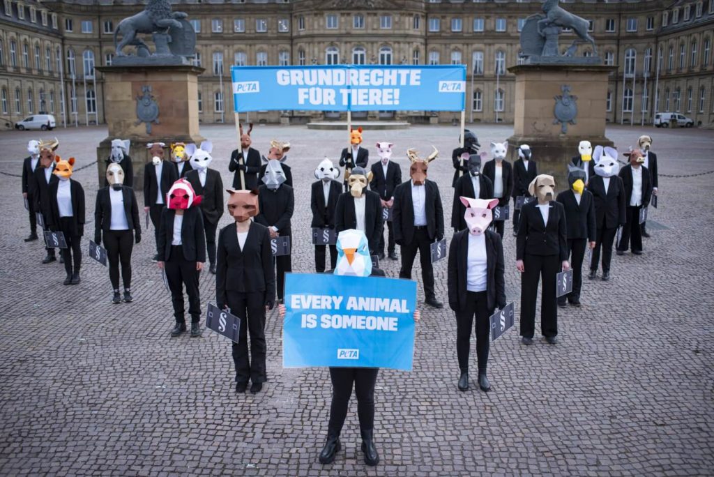 Photos: PETA Germany Asks Parliament to Grant Personhood to Animals as Understanding Evolves
