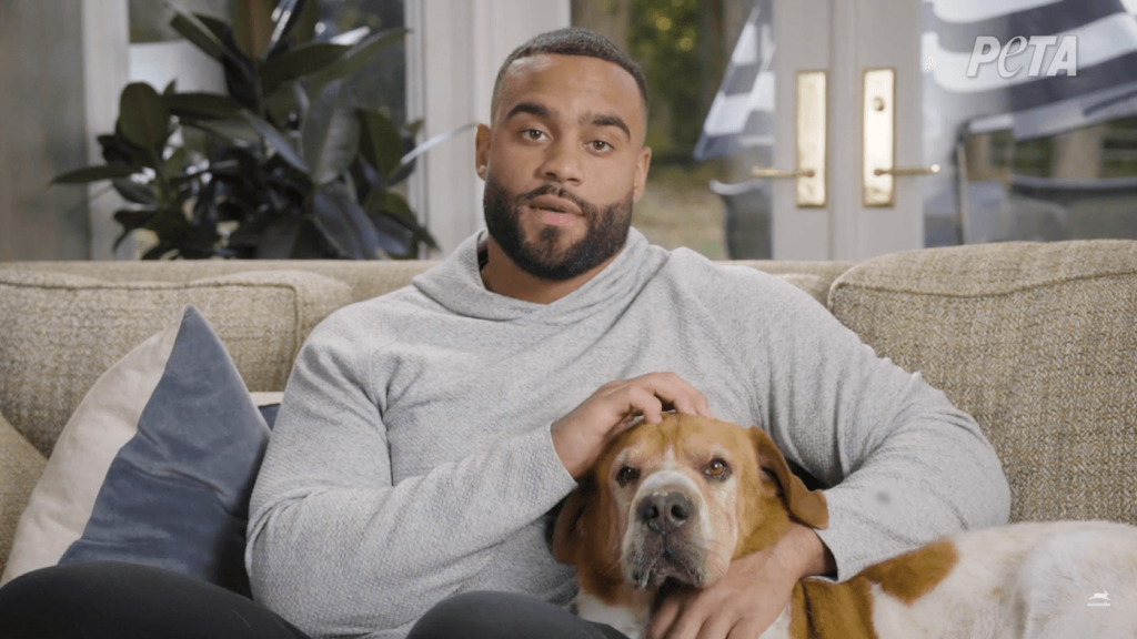 Jets’ Solomon Thomas Tackles Dog Chaining in New PETA PSA