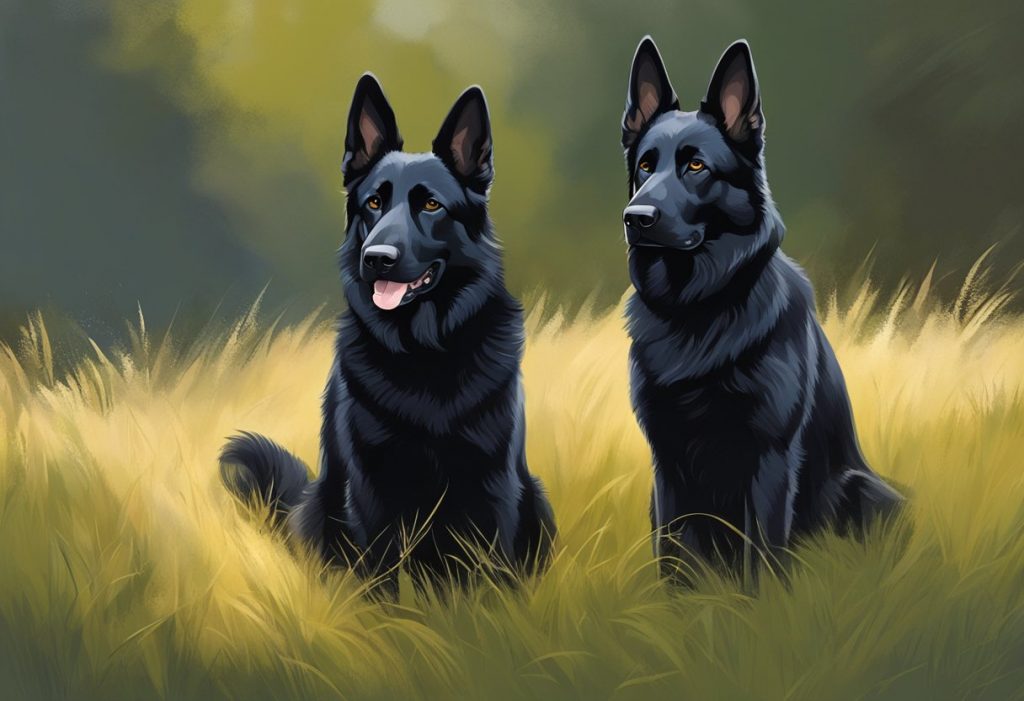 Black German Shepherds [20+ PICS] + Characteristics, Care & Training