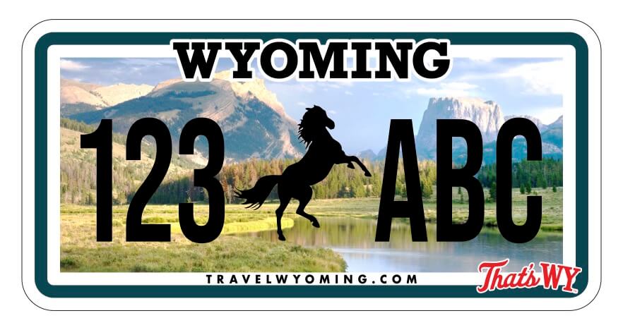 Wyoming’s ‘Bucking Horse and Rider’ License Plate Logo Belongs in the Rearview Mirror—PETA Urges State Lawmakers to Take Action