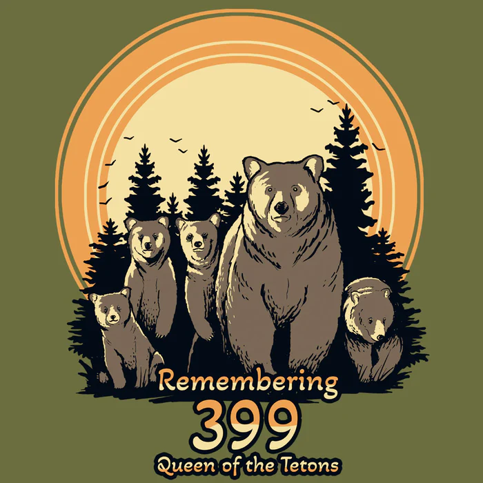 Remembering Grizzly 399 – The Queen of the Tetons