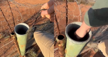 You Won’t Believe What This Land Manager Found Stuck in a Pipe