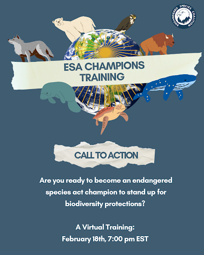 A Call to Action: Becoming an ESA Champion