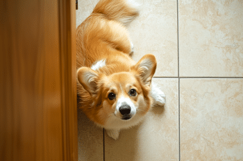 13 Secret Reasons Why Your Dog Always Follows You Into the Bathroom