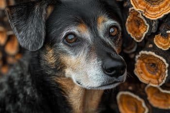 7 Reasons To Give Your Senior Dog Turkey-Tail Mushrooms