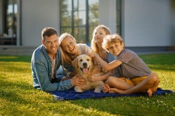 11 Loving Dog Breeds That Fit Right Into Big Families