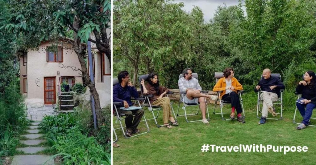 Leaving Gurgaon’s Pollution Behind:  Couple Creates Dream Writing Retreat in the Himalayas