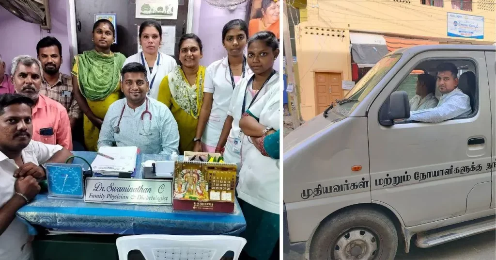 25000 Seniors Now Get Healthcare at Their Doorsteps Thanks to This Madurai Doctor’s Mobile Hospital