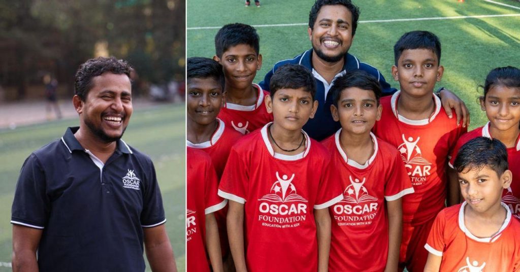 Born in a Mumbai Slum, This Inspiring Dropout Uses Football To Keep 26000 Kids in School