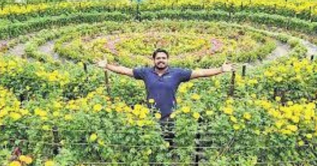 In Alappuzha, a Farmer Grows a Living ‘Pookkalam’ for Onam With 25+ Plants