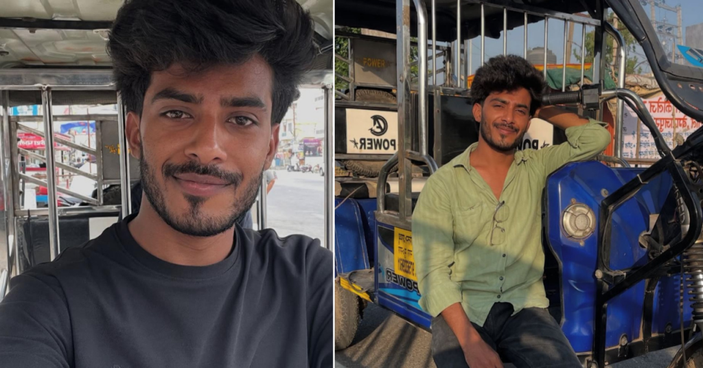 This 22-YO Turned His Father’s Rickshaw Into a Viral Career With 87K Followers