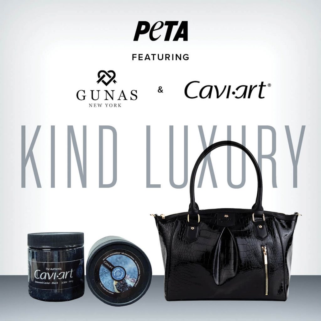 A Vegan “Birkin”-Style Bag? Fish-Free Caviar? See How PETA Is Treating This Year’s Top Oscar® Nominees to Animal-Friendly Luxury
