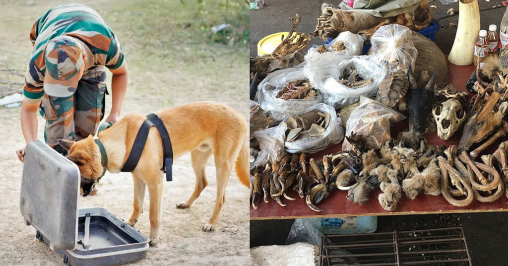 How Sniffer Dogs Are Becoming India’s New Frontline Against Illegal Wildlife Trade
