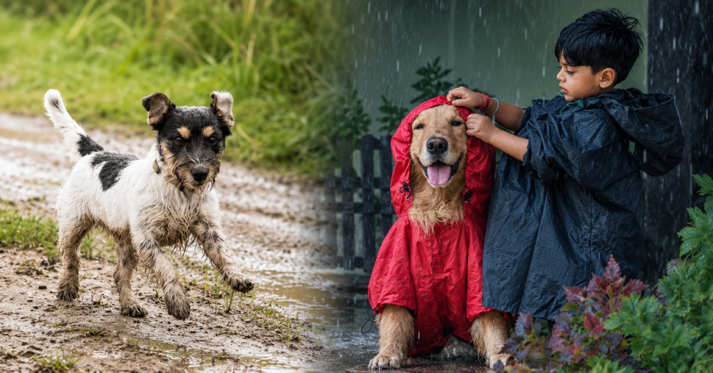 Does Your Dog Love Puddles? A Vet Shares Simple Monsoon Care Tips for Pets