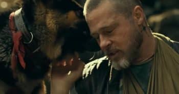 Brad Pitt Says His German Shepherd Costar Is the Real Star of Their New Movie