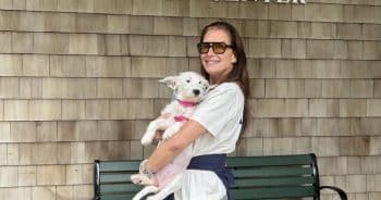 Brooke Shields and Daughter Adopt Rescue Dog Named Dottie